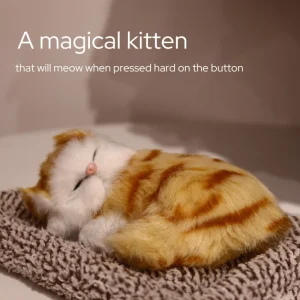 Interactive Meowing Kitten