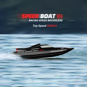 RC Brushless High Speed Racing Boat with 2 Batteries