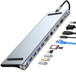 11 in 1 USB C Docking Station