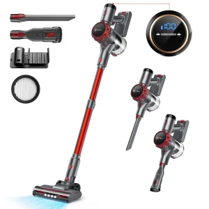 Cordless Vacuum Cleaner, with Touchscreen