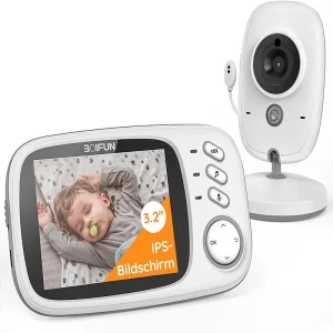 3.2 Inch Digital LCD Screen Wireless Baby Monitor