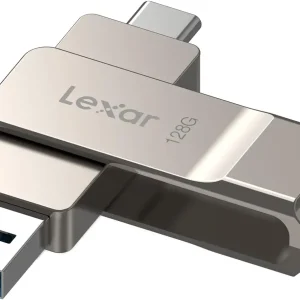 128GB Dual USB 3.2 Type A and USB Type-C Flash Drive